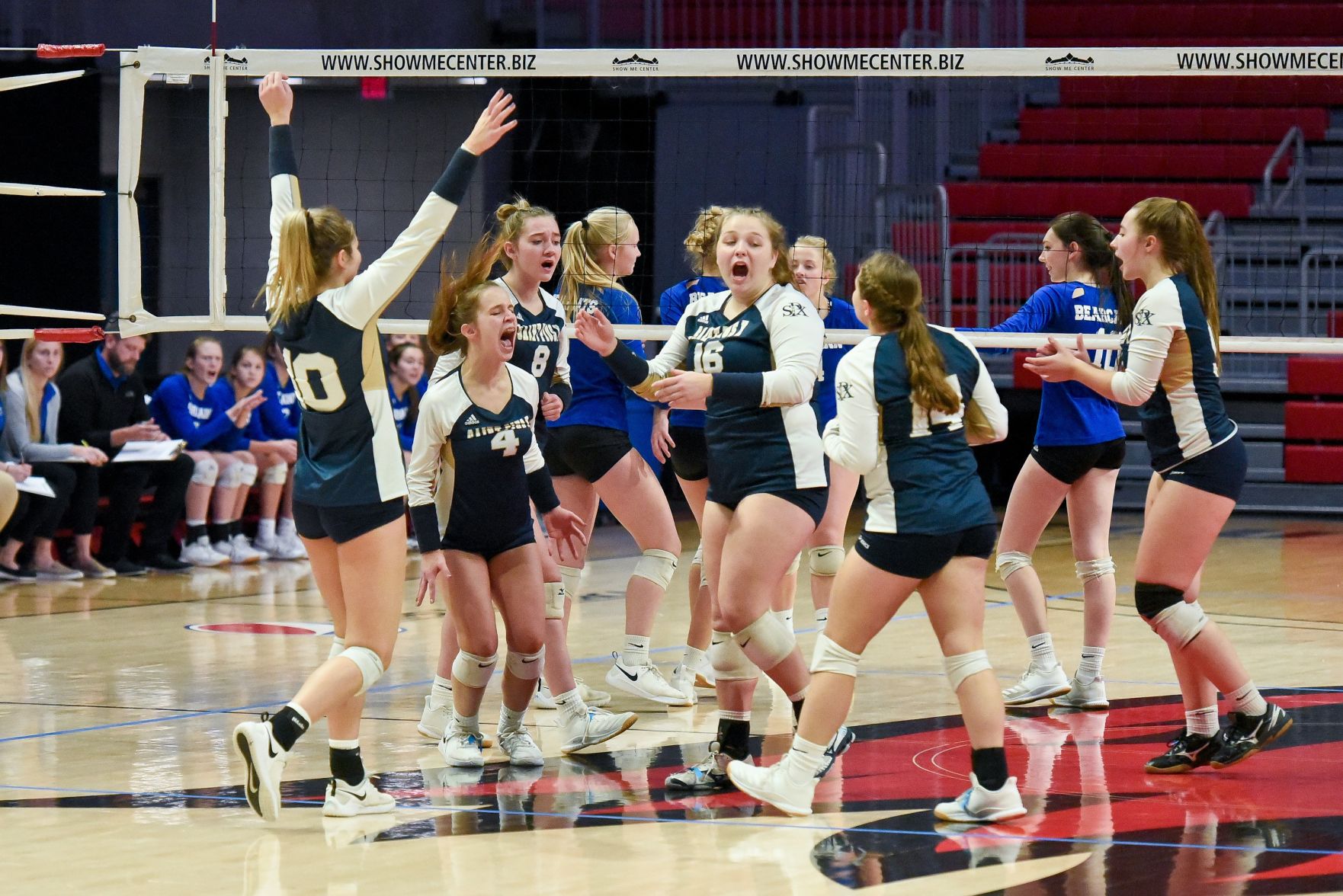 11/09/19 - Girls Volleyball - Class 2 state champ- Hermann vs St. Pius X